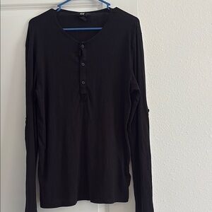 H&M Black Long Sleeve Tee